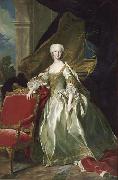 unknow artist Portrait of Maria Teresa Rafaela of Spain oil painting reproduction